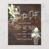 LeahG BUDGET Save The Date Cala Lillies (Voorkant)