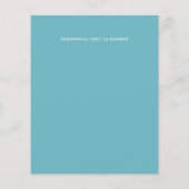 LeahG BUDGET Save The Date Zomer Pastels (Achterkant)