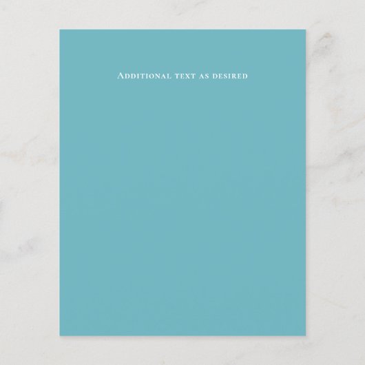 LeahG BUDGET Save The Date Zomer Pastels (Achterkant)