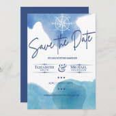 LeahG BUDGET sparen de Datum Nautical Blue (Voorkant / Achterkant)