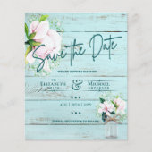 LeahG BUDGET sparen de Datum roze Magnolias Blauwg (Voorkant)