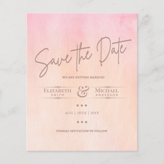 LeahG BUDGET sparen de Datum verbrand Waterverf va (Voorkant)