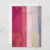 LeahG BUDGET Wedding Berry Red Paarse Waterverf (Achterkant)