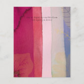 LeahG BUDGET Wedding Berry Red Paarse Waterverf (Achterkant)