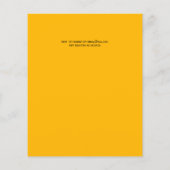 LeahG Budget Wedding RecEPTION Rustic Sunflower (Achterkant)