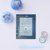 LeahG Elegant Chique Bar Mitzvah Joods Torah Chiqu Flyer (Enkel)