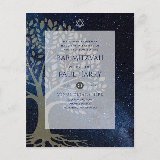 LeahG Elegante Chique Bar Mitzvah Joods Torah Chiq (Voorkant)