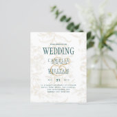 LeahG Emerald Green Gold  Botanical Wedding (Staand voorkant)