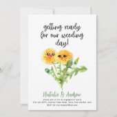 LeahG Funny Leuke Zomer Vrijgezellenfeest Paardebl Kaart (Voorkant)