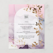 LeahG Ink Ombre Paars Pink Pink Gold Wedding (Achterkant)