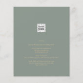 LeahG Lente Zomer Boho Bloemen Bruiloft (Achterkant)