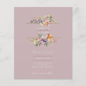 LeahG Lente Zomer Boho Bloemen Bruiloft (Voorkant)