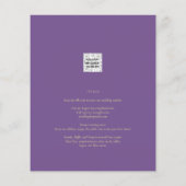 LeahG Lente Zomer Boho Bloemen Bruiloft (Achterkant)