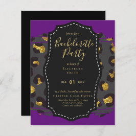 LeahG Pretty Girly Bachelorette Glam Dierprinten