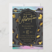 LeahG Pretty Meisjesachtig Vrijgezellenfeest Glam  Kaart (Voorkant)