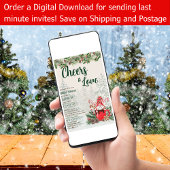 LeahG Proost op Liefde Winter Vrijgezellenfeest Br Kaart