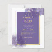 LeahG PURPER GOUD Trouw Lavendel ALCOHOL INKT (Voorkant)