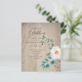 LeahG rustieke Rozen zomer bloemenbruiloft (Staand voorkant)