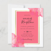 LeahG Salmon PINK GOLD WEDDING Alcohol Ink (Voorkant)