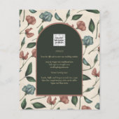 LeahG Smaragdgroene Terracotta Goud HERFST Bruilof (Achterkant)