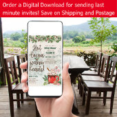 LeahG Warme Cacao Hartelijke Winter Bruiloft Feest Kaart