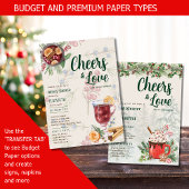 LeahG Winter Cheer Mulled Wijn Douche Bruiloft Kaart