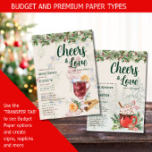 LeahG Winter Mulled Wine Vrijgezellenfeest bruilof Kaart