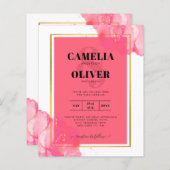 LeahG Zalm ROZE GOUD TROUW Alcohol Inkt (Voorkant / Achterkant)