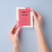 LeahG Zalm ROZE GOUD TROUW Alcohol Inkt Flyer (Hand)