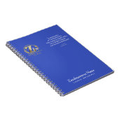 LeahG's Zazzle Zakelijke Cursus Gepersonaliseerd Notitieboek (Rechterzijde)