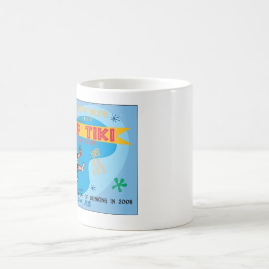 Leak Tiki Coffee Mok (Center)