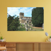 Leake Medieval English Church Canvas Afdruk (Insitu (Woonkamer))