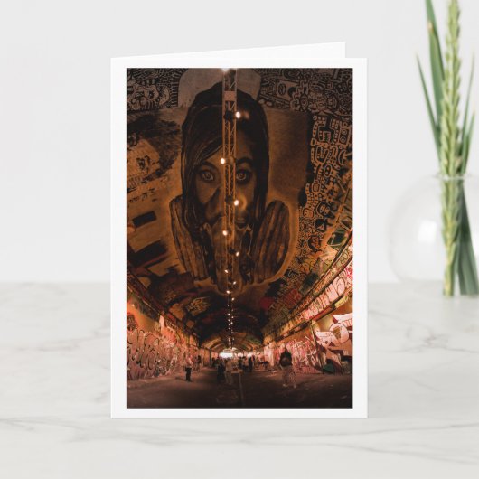 Leake Street Arches Waterloo London (3084) Kaart (Voorkant)