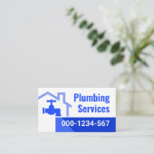 Leaking Faucet From Building Frame Visitekaartje (Staand voorkant)