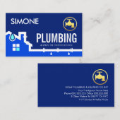 Leaking Home Pipe Frame Visitekaartje (Voorkant / Achterkant)