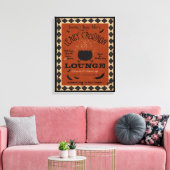 Leaky Cauldron Lounge Mason Halloween Art Canvas Afdruk (Insitu (Woonkamer))