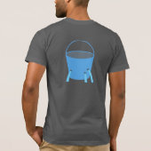 #LeakyBucket (met water) T-shirt (Achterkant)