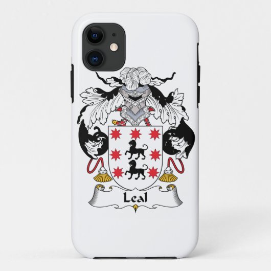 Leal Family Crest Case-Mate iPhone Case (Achterkant)