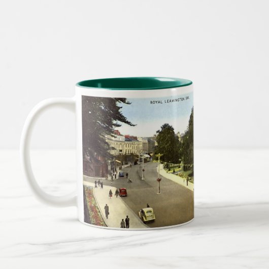Leamington Spa Souvenir Mok (Links)