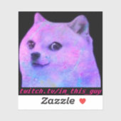 Lean Doge Sticker (Vel)