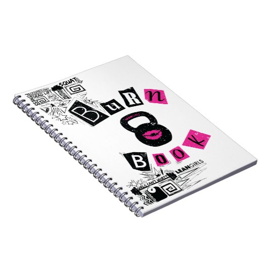 Lean Girls Burn Book Notitieboek (Rechterzijde)