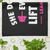 Lean Girls woont hier niet eens op. Theedoek (Gevouwen)