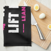 Lean Girls woont hier niet eens op. Theedoek (Quarter Fold)