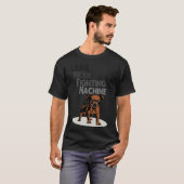 Lean Mean Fighting Machine Chihuahua T-shirt (Voorkant volledig)