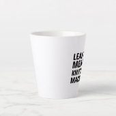 LEAN MEAN KNITTING MACHINE LATTE MOK (Voorkant)