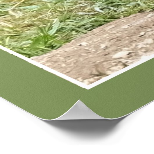 Lean on me Text Poster (Hoek)