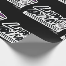 Lean op m'n dubbelbeker matte wrappingpapier