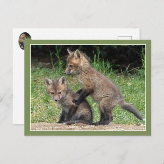 Lean over mij briefkaart (Voorkant / Achterkant)