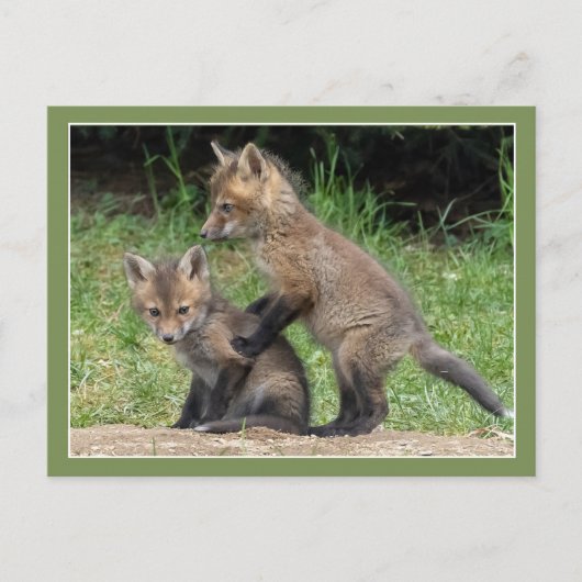 Lean over mij briefkaart (Voorkant)