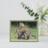 Lean over mij briefkaart (Staand voorkant)